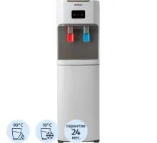 Кулер для воды HotFrost V115AE белый, электрон. охлаждение, нижняязагрузка
