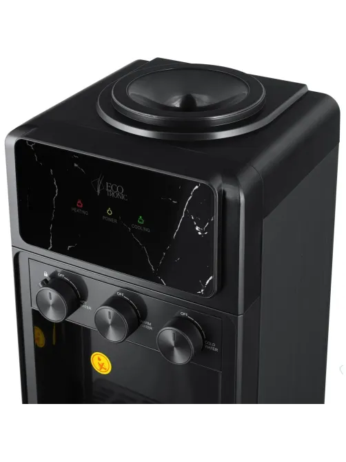 Кулер Ecotronic K25-LCE black Marble напольный