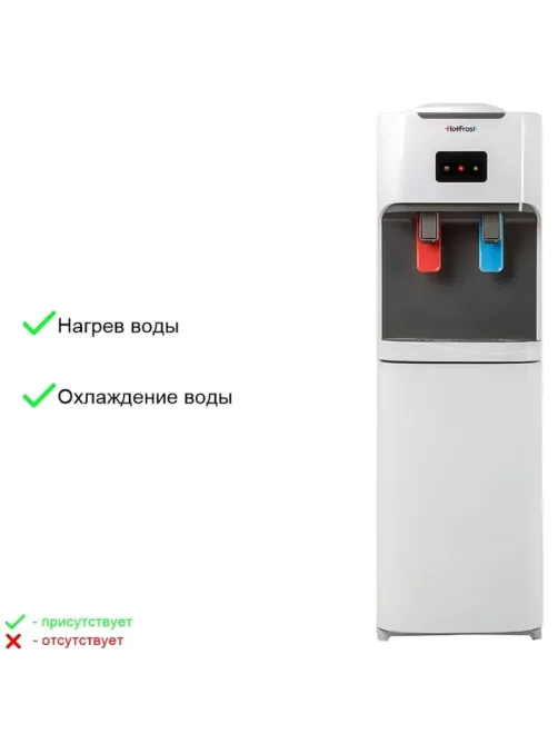 Кулер для воды HotFrost V115CE , электронный, шкафчик