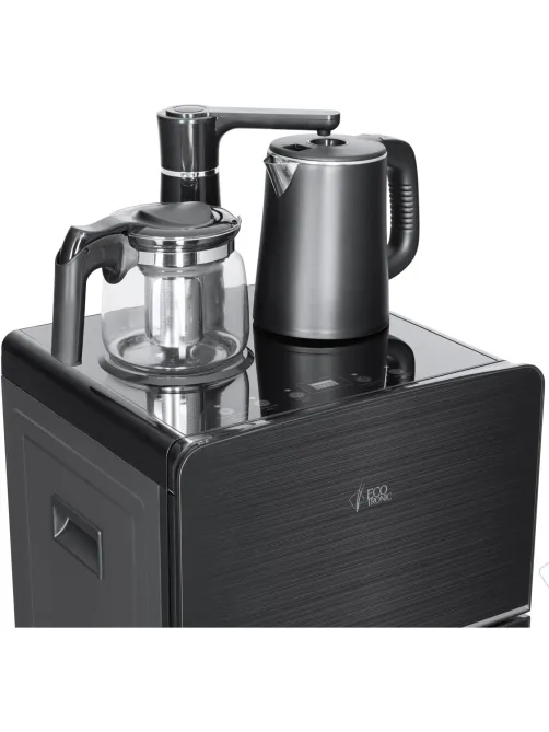 Кулер Ecotronic TB18-LE black с чайным столиком Тиабар