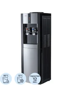 Кулер для воды AEL LD-AEL-47 black/silver напольный  охл. электронное