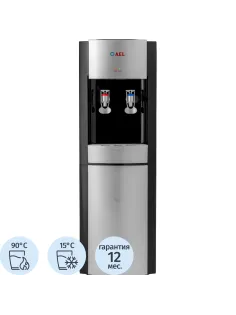 Кулер для воды AEL LD-AEL-28 black/silver напольный электронное охлажд