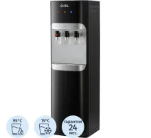 Кулер для воды AEL LD-AEL-808a matte black/silver