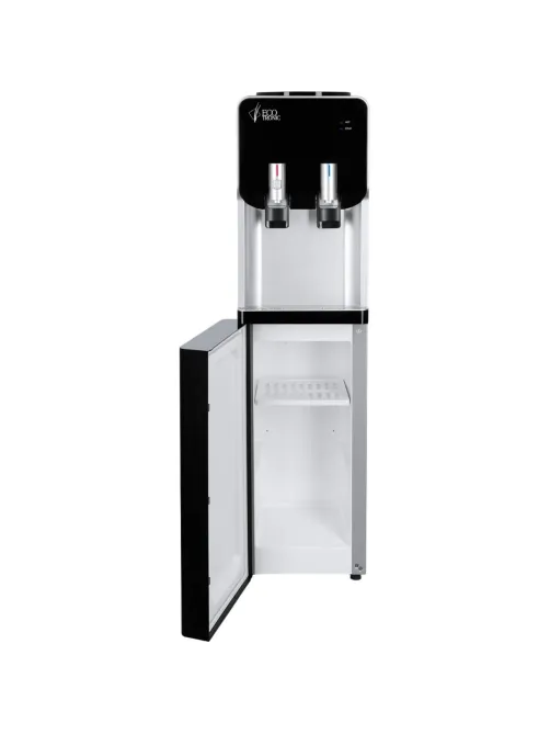 Кулер напольный ECOTRONIC M40-LCE black-silver со шкафчиком
