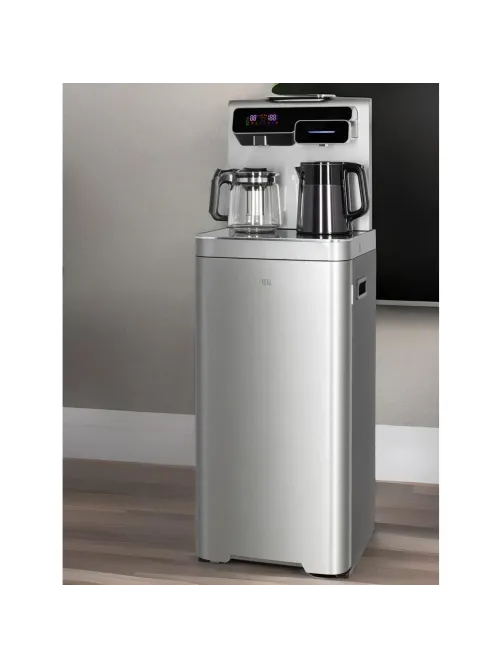 Кулер Ecotronic TB44-LE silver с чайным столиком Тиабар