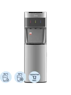 Кулер с нижней загрузкой бутыли Ecotronic M30-LXE silver+SS 