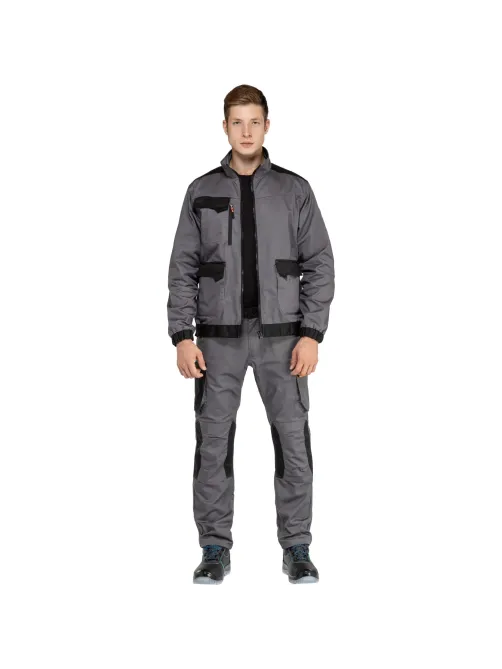 Куртка рабочая летняя мужская MACH2 сер/оранж р.3XL (арт.M2VE3GO3X)