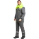 Куртка зим муж з08 сер/лайм с СОП 88-92/170-176