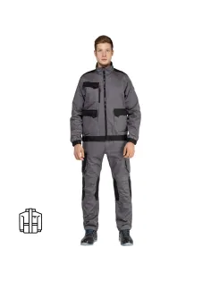 Куртка рабочая летняя мужская MACH2 сер/оранж р.3XL (арт.M2VE3GO3X)