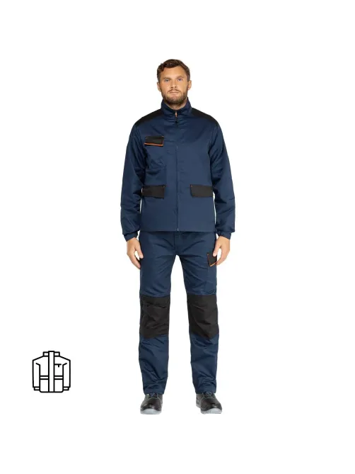 Куртка летняя муж MACH1 Range цв. cиний/оранж, р.M (арт. M1VE2BMTM)