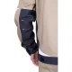 Куртка лет муж ТУРБО SAFETY (Кур402) беж/т-сер (96-100, 170-176)