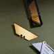 Лезвие для ножей запасное Attache Selection 19мм,трапец.,титан.покр, 5шт/уп