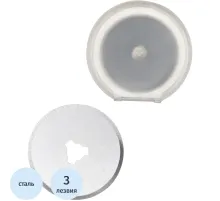 Лезвие для ножей раскройных запасное Topfort 28мм,сталь SK5,3шт/уп