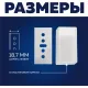 Лезвие для ножей безопасных запасное Topfort 18,7мм прямоуг.,ст.SK5,5шт/уп