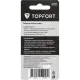 Лезвие для ножей макетных запасное Topfort 8,9мм,сталь SK5,10шт/уп