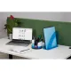 Лоток вертикальный Attache 90мм Bright Colours прозрачный голубой