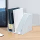 Лоток вертикальный Deli 78995Grey складной 3 отделения серый