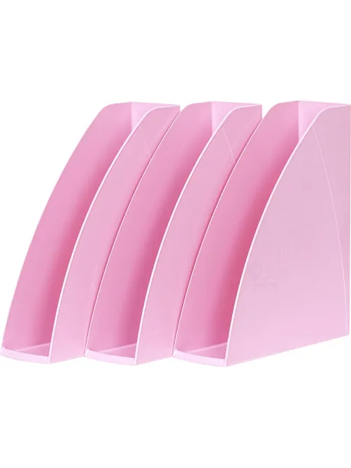 Лоток вертикальный Attache Selection Flamingo розовый