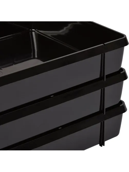 Лоток горизонтальный Attache LOFT HDF черный