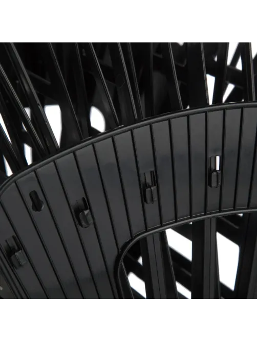 Лоток вертикальный, веер 6отделений, 7секций, черный