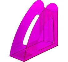 Лоток вертикальный Attache 90мм Bright Colours прозрачный фиолетовый