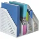 Лоток вертикальный Deli 78996Grey складной 4 отделения серый