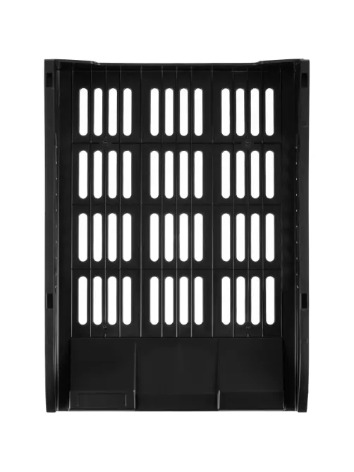 Лоток горизонтальный для бумаг Deli E9213,сбор,черн,325x241x255мм,3шт/наб