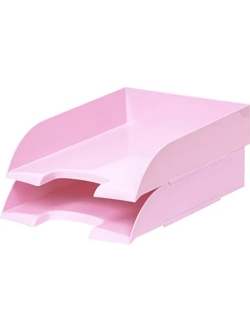 Лоток горизонтальный Attache Selection Flamingo розовый