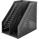 Лоток вертикальный Deli 78999Dark grey складной 2 отделения темно-серый