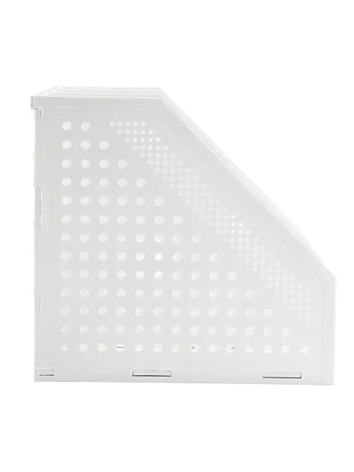 Лоток вертикальный Deli E79003Grey складной 3 отделения серый
