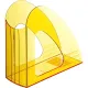 Лоток вертикальный Attache 90мм Bright Colours прозрачный желтый