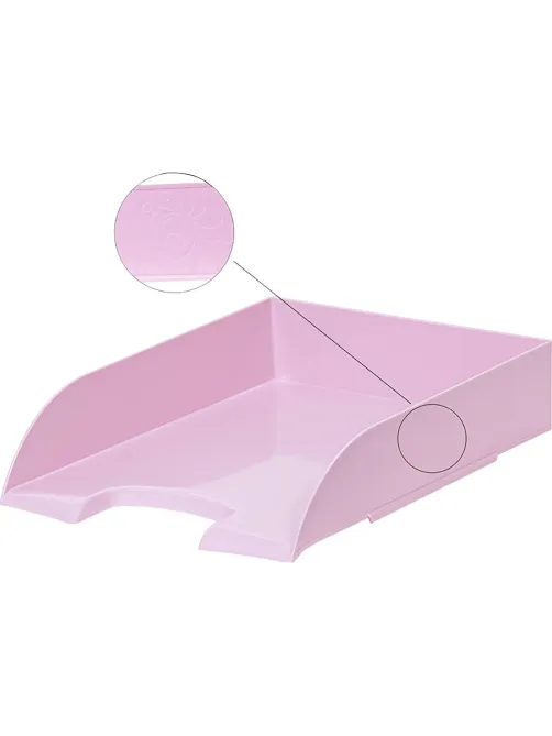 Лоток горизонтальный Attache Selection Flamingo розовый