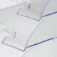 Лоток горизонтальный Комус Русская серия, прозрачный