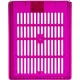 Лоток горизонтальный Attache Bright Colours решетчатый прозрачный фиолет