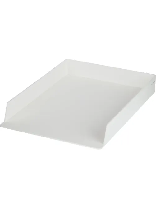Лоток горизонтальный д/бум Deli NuSign ENS001-white 2лотка + орган-р бел