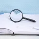 Лупа Attache, увеличение х6, диаметр 60мм, цв.черный, карт/кор.