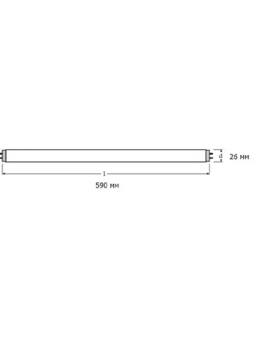 Лампа люминесцентная Osram люминесц. L 18W/640 G13 4000К хол.бел. 25шт/уп