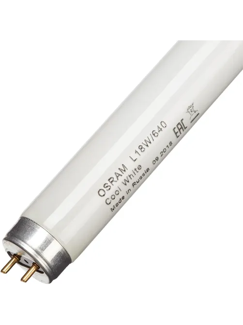 Лампа люминесцентная Osram люминесц. L 18W/640 G13 4000К хол.бел. 25шт/уп