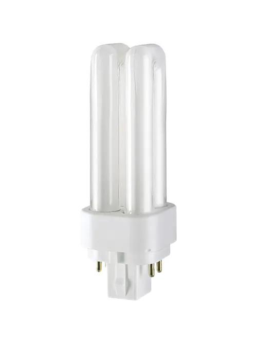Лампа люминесцентная КЛЛ. OSRAM CFL DULUX D/E 26W/840 G24Q-3 122453
