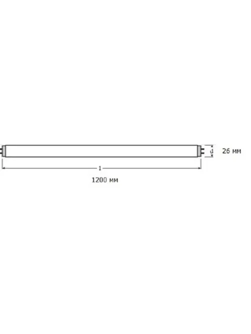 Лампа люминесцентная Osram  L 36W/765 G13 6400К хол.дневн. 25шт/уп