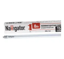 Лампа люминесцентная Navigator NTL-T5-08-840-G5 8Вт T5 4200К G5 94107