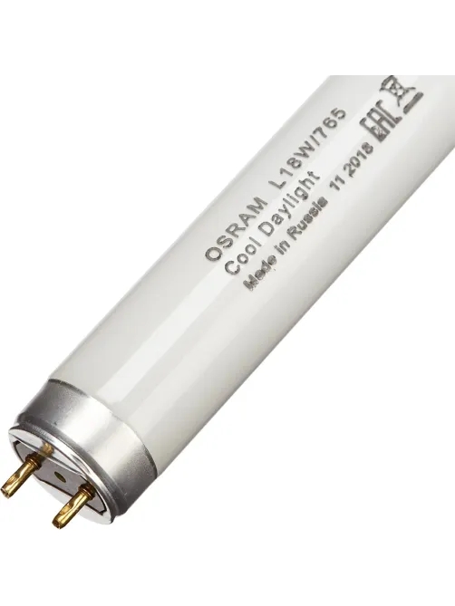 Лампа люминесцентная Osram  L 18W/765 G13 6400К хол.дневн. 25шт/уп