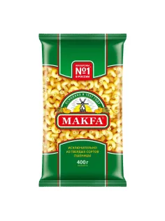 Макароны Макфа Витки группы А в/с, 400 г