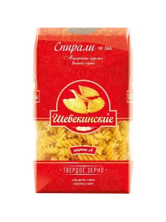 Макароны изделия Шебекинские Спирали 366, 450г