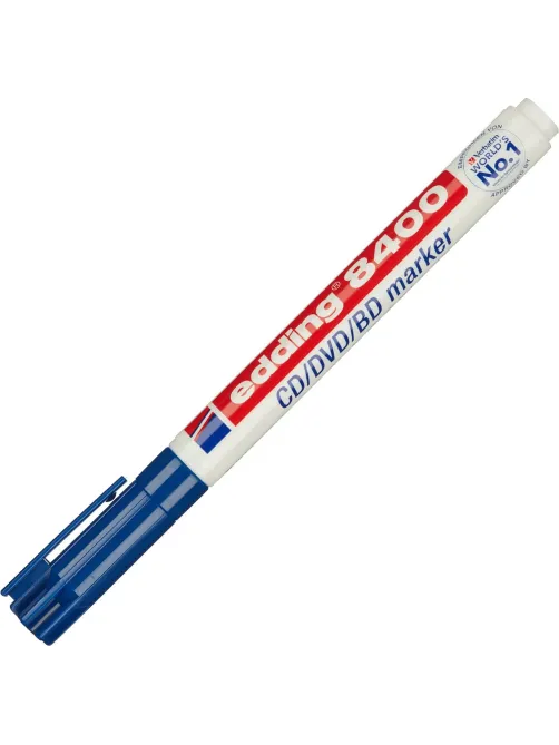 Маркер для CD EDDING E-8400/3 синий, 0,5-1 мм