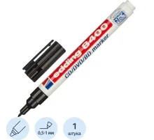 Маркер для CD EDDING E-8400/1 черный, 0,5-1 мм