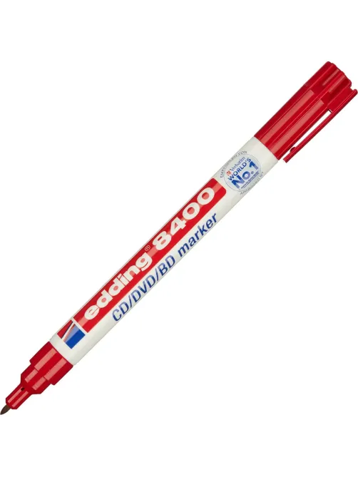 Маркер для CD EDDING E-8400/2 красный, 0,5-1 мм