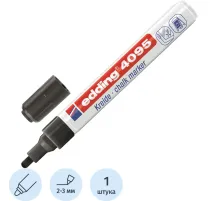 Маркер меловой Edding E-4095 chalk marker чёрный_001