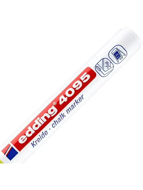 Маркер меловой Edding E-4095 chalk marker жёлтый