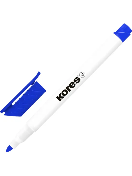 Набор маркеров для белых досок KORES 10 цв, 2 мм 22841
